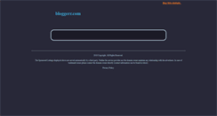 Desktop Screenshot of bloggerr.com